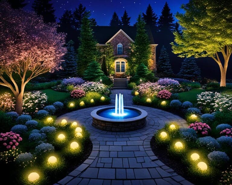 Illuminazione da giardino per un'atmosfera magica