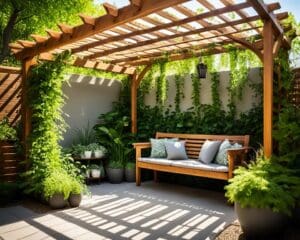 Pergole per giardino: ombra e design