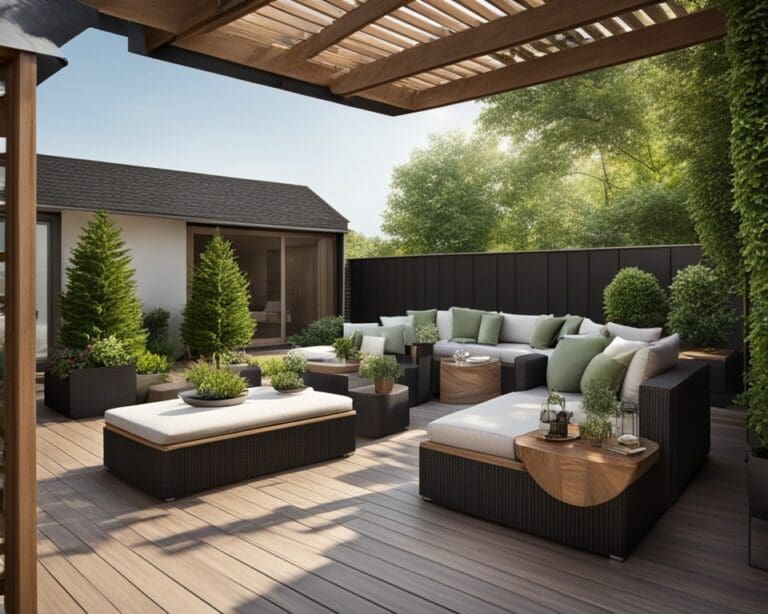 Realizzare una terrazza in giardino: idee pratiche