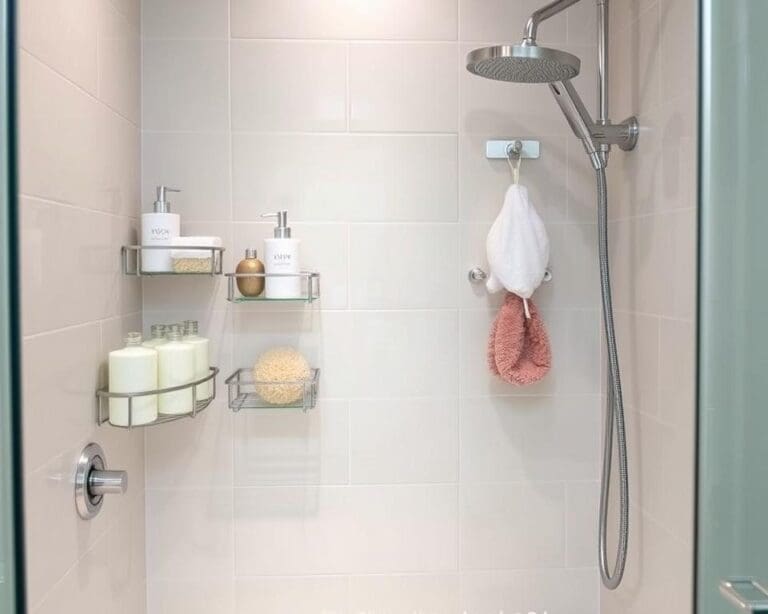 Accessori per la doccia: ordine e funzionalità
