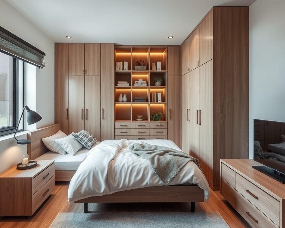 Armadi salvaspazio per camere da letto piccole
