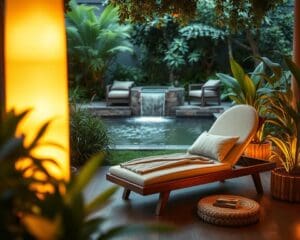 Come creare un’area relax con chaise longue