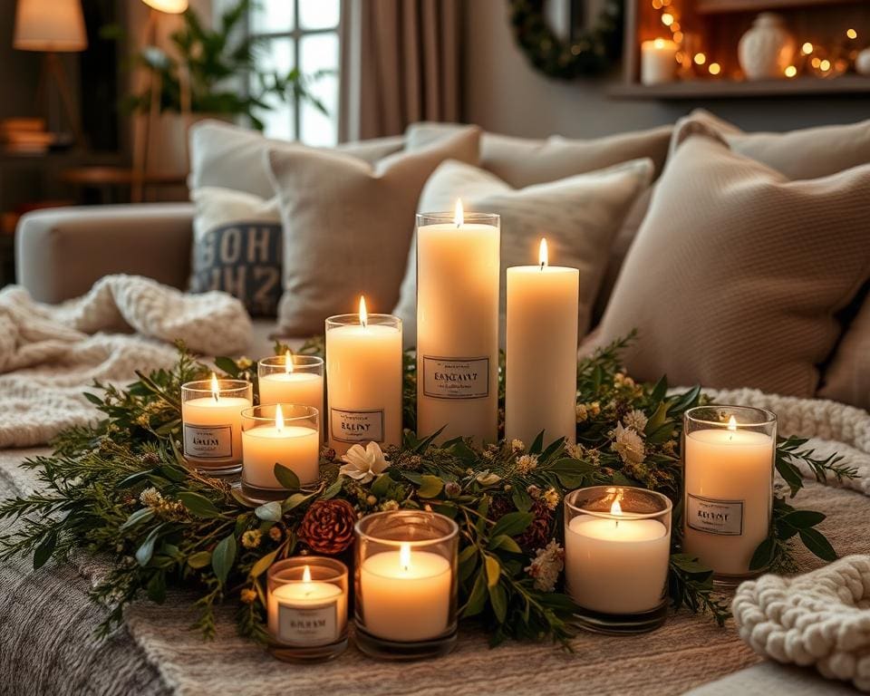 Come decorare con candele profumate