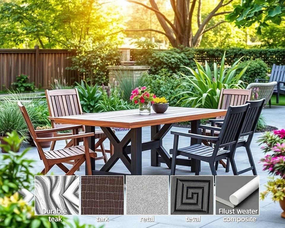 Come scegliere un tavolo da giardino resistente