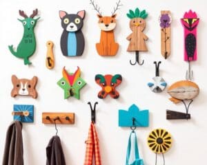 Gli appendiabiti da parete più creativi