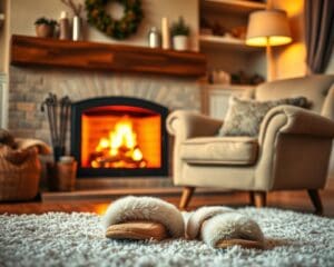 Il comfort delle pantofole riscaldate