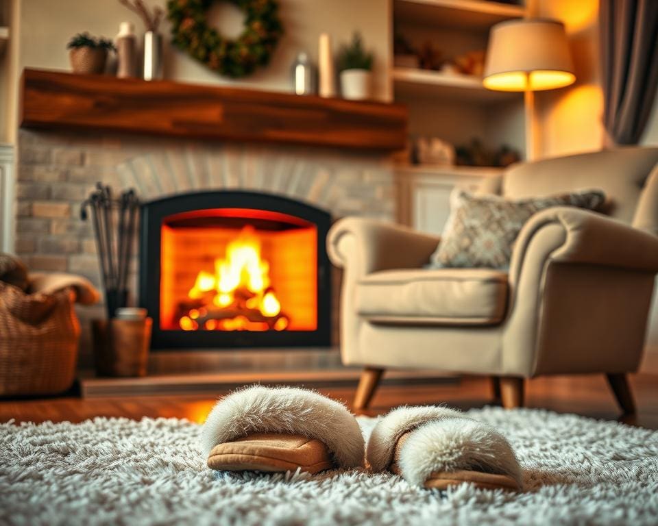 Il comfort delle pantofole riscaldate