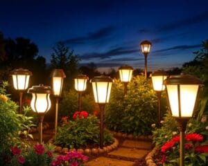 La scelta di lampade a energia solare per il giardino