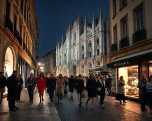 Milano di sera: Moda e glamour nelle vie del centro