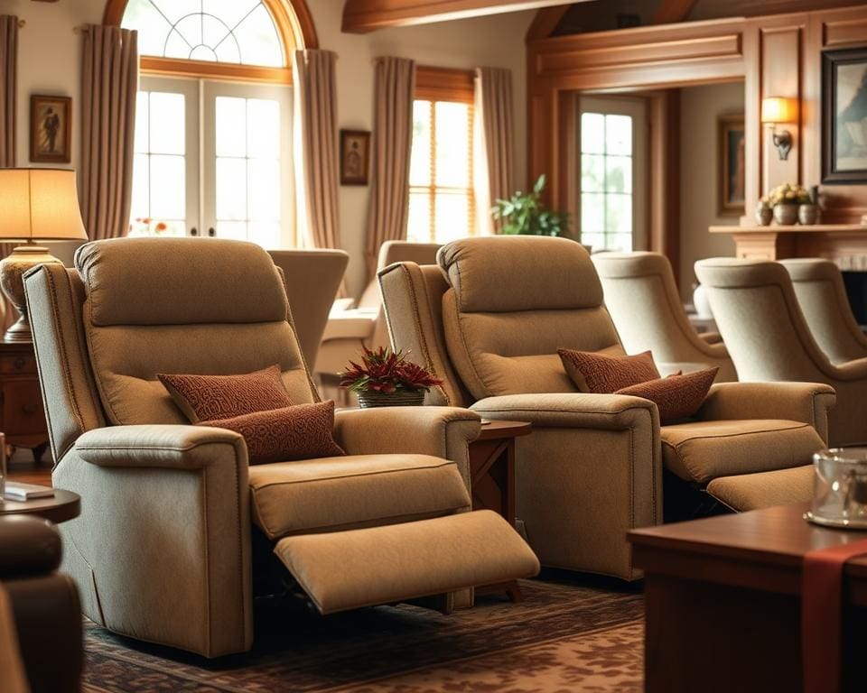 Poltrone reclinabili per un comfort assoluto