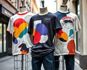 T-shirt grafiche: Stile casual con un tocco artistico