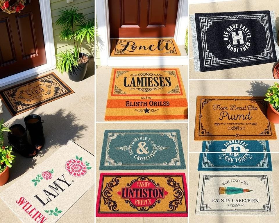 Zerbini personalizzati per un ingresso unico