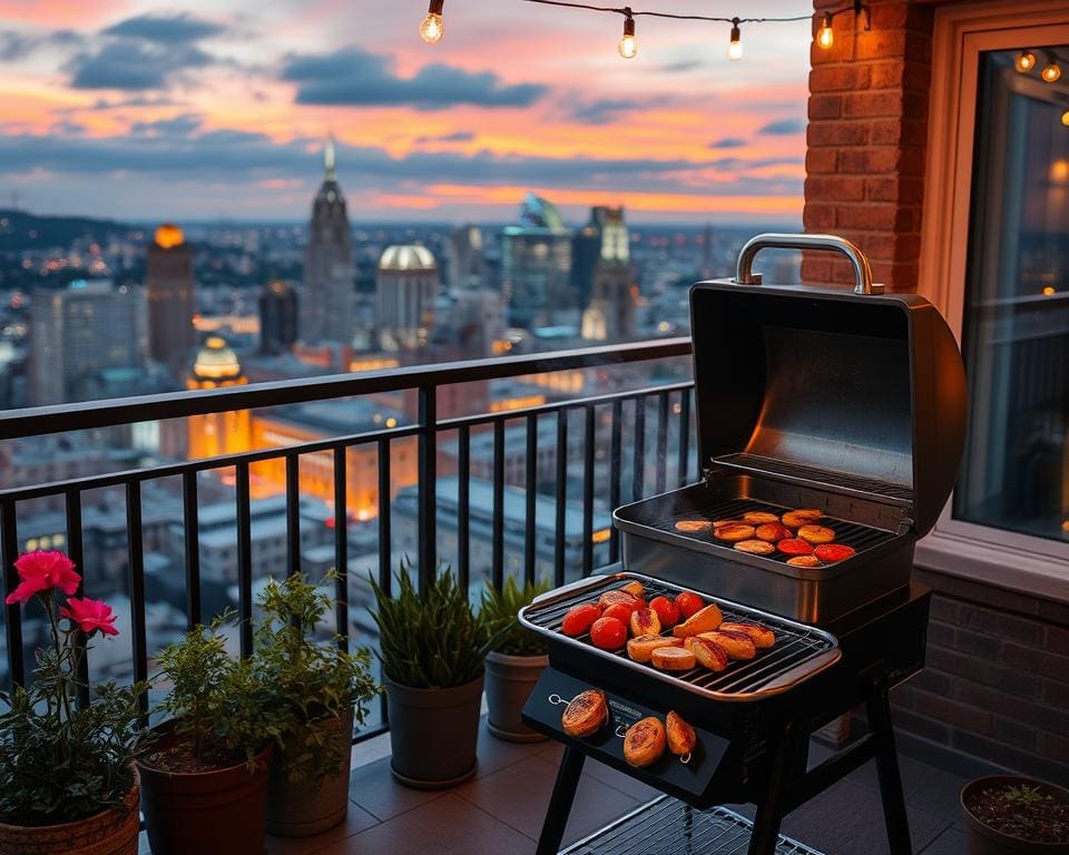 barbecue da balcone