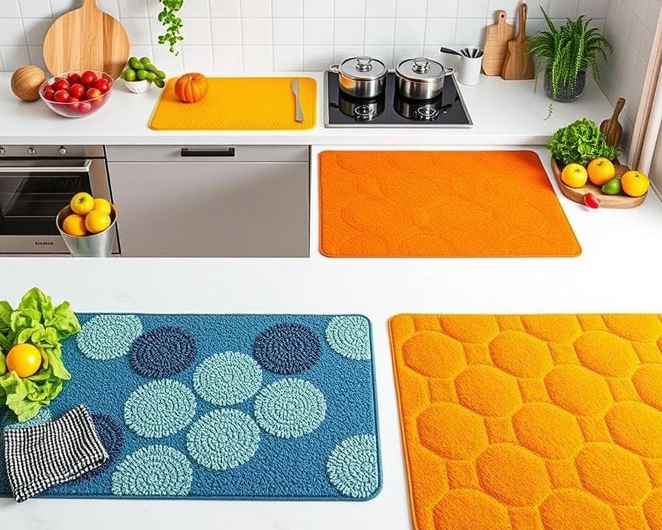 materiali innovativi tappetini da cucina