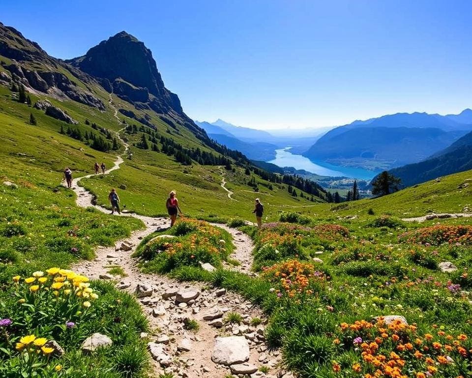 sentieri per escursioni Valle dell'Angelo Monte Calvo Lago di Campotosto