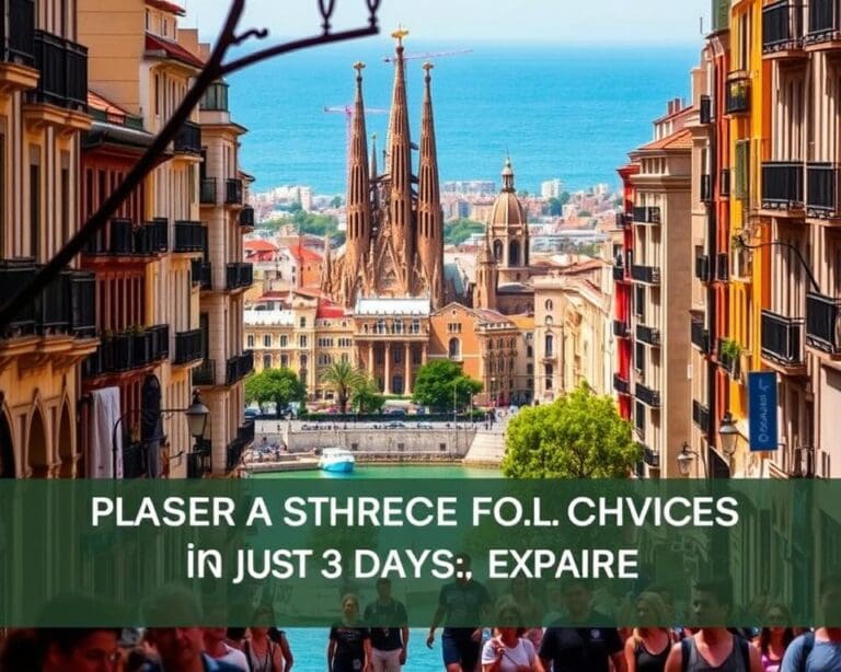 Come visitare Barcellona in tre giorni?