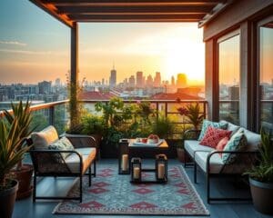 Come trasformare un balcone in spazio vivibile?