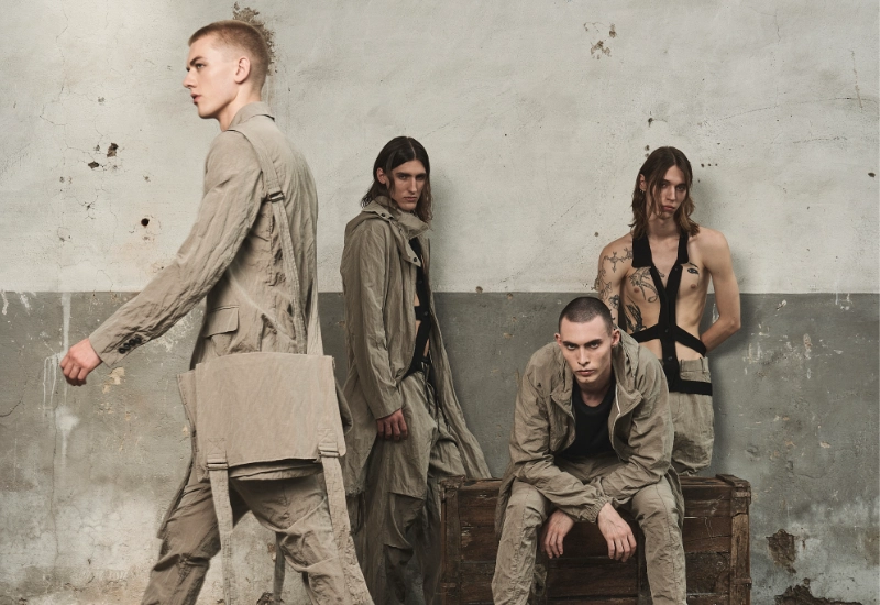 moda avant-garde Masnada uomo