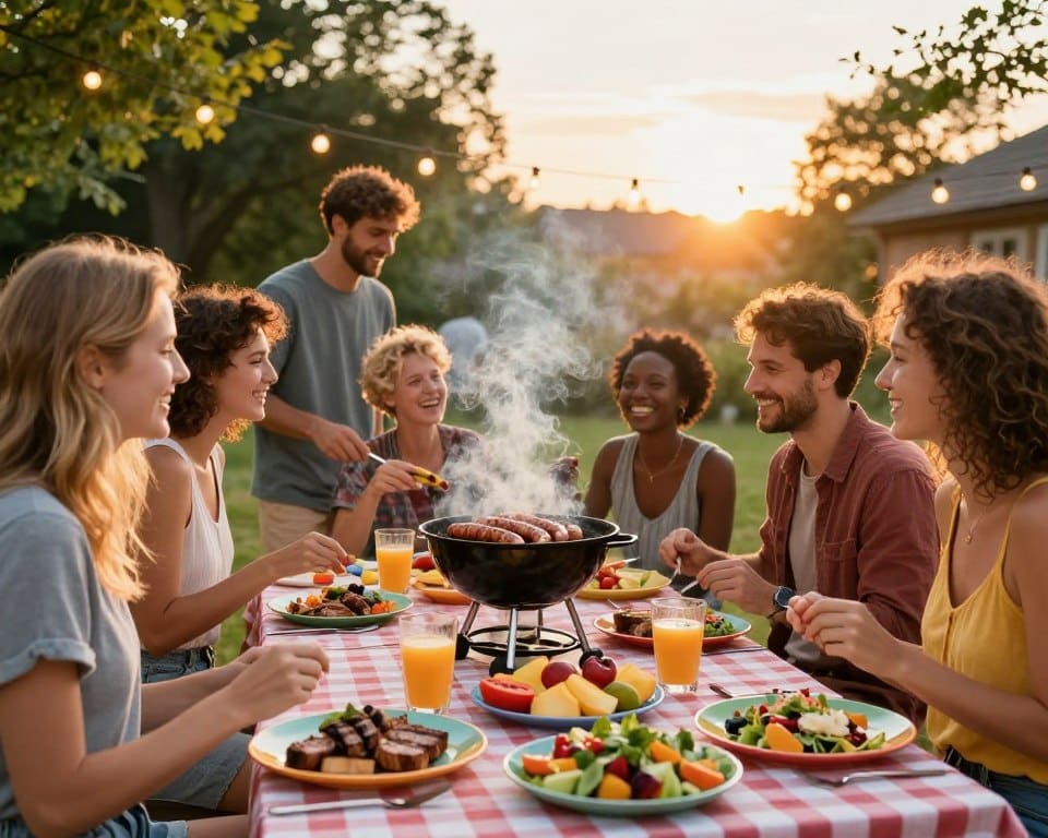 barbecue per una festa