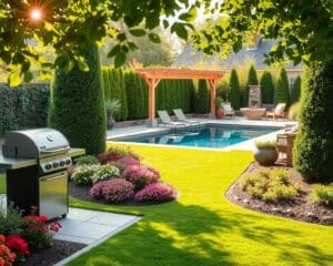 organizzare gli spazi del giardino