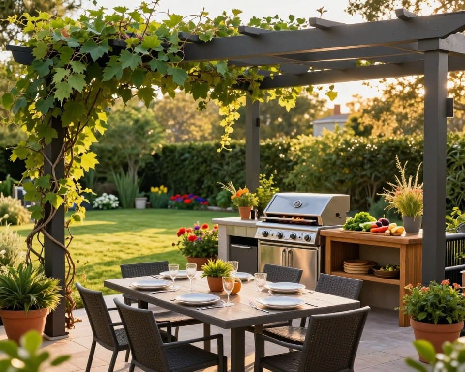 organizzare gli spazi outdoor