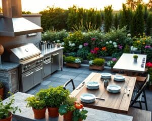 cucina da esterno