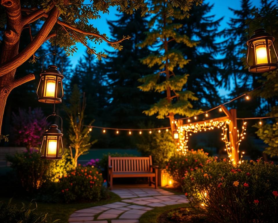 illuminazione giardino
