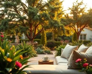 zona relax giardino
